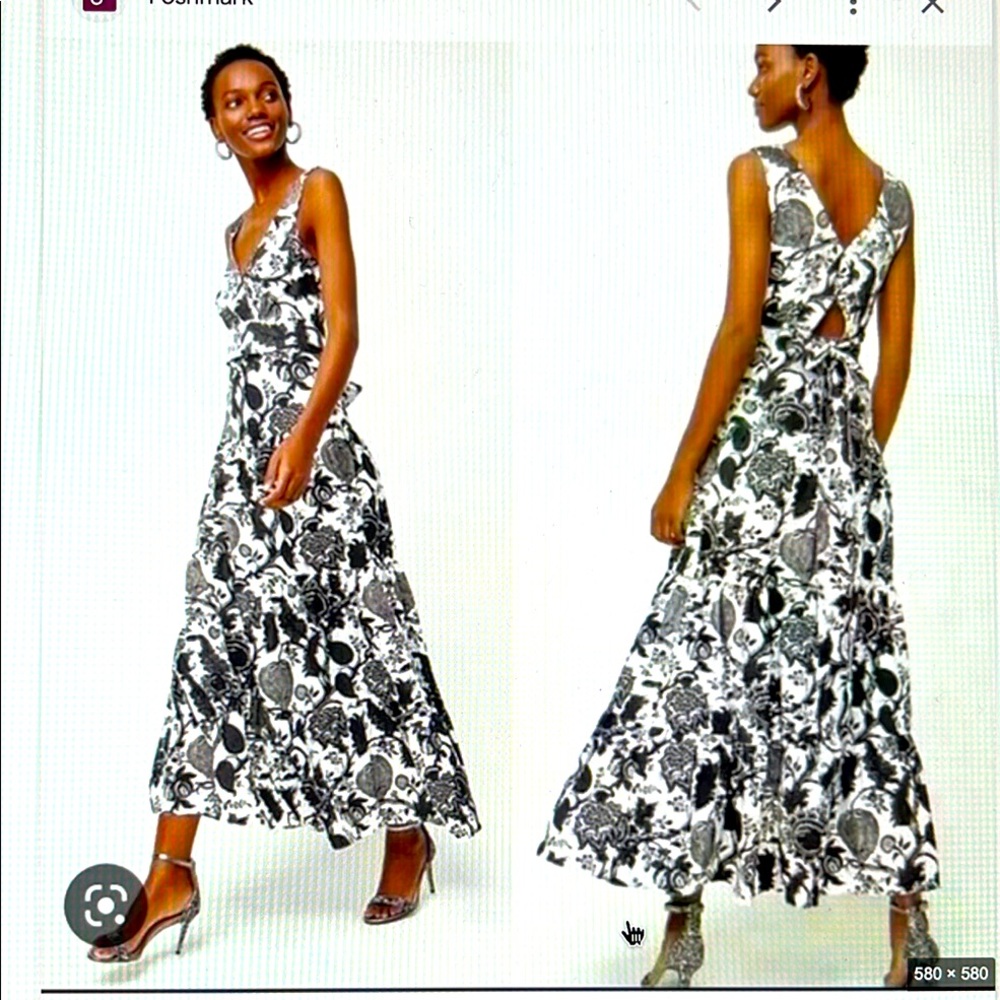 J.Crew tiered maxi dress in Ratti Print NWOT size 8